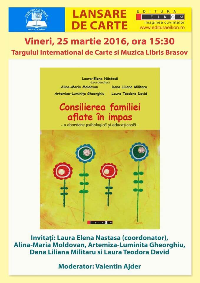 Târgul Internațional de Carte și Muzică Libris- Lansare de carte