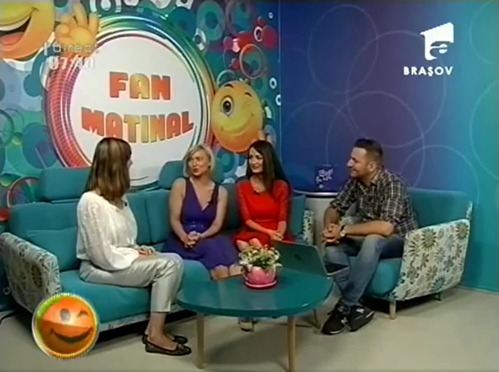 Discuție în emisiunea Fan Matinal, Brașov.