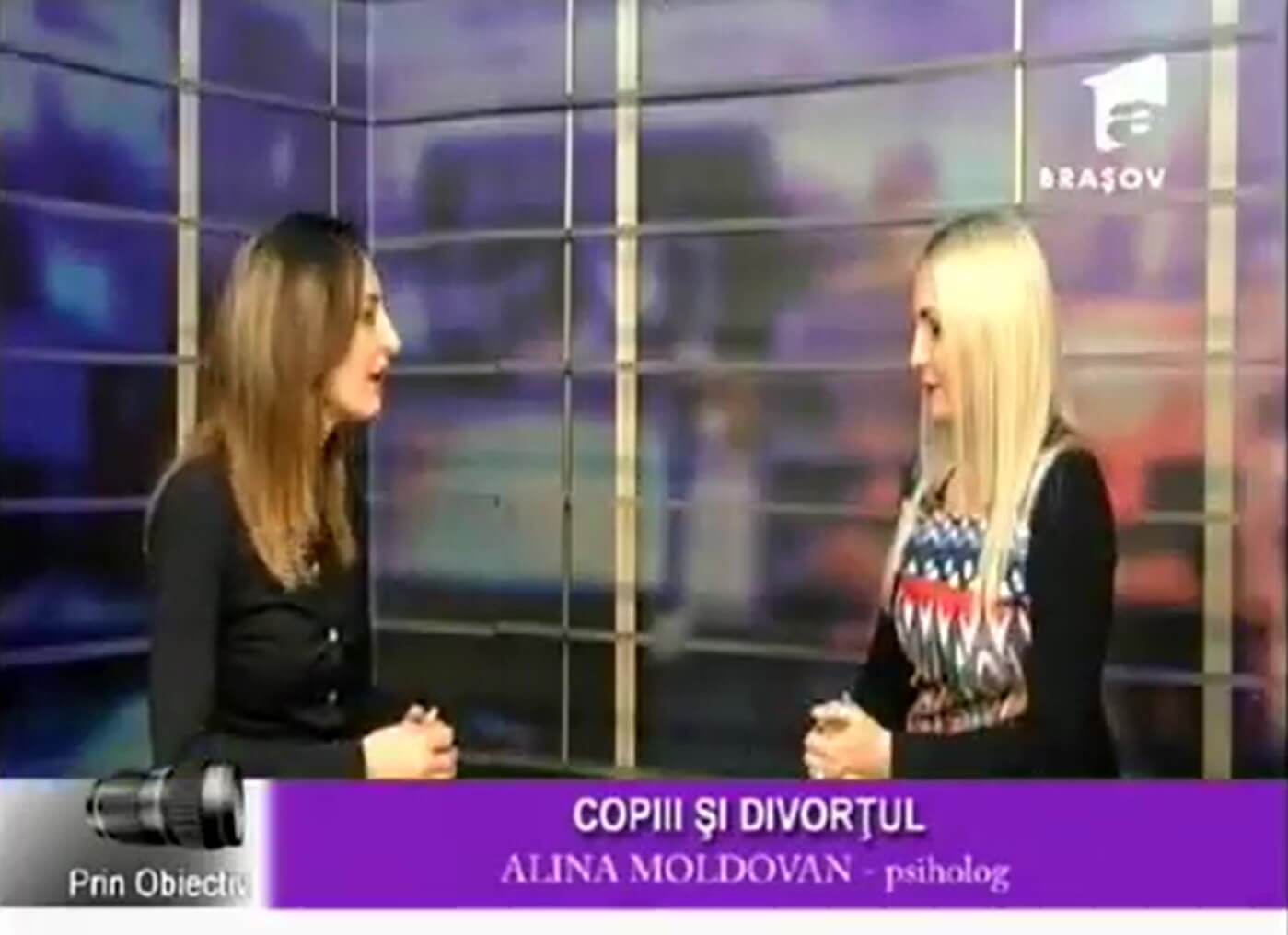 Interviu despre copii și divorț.